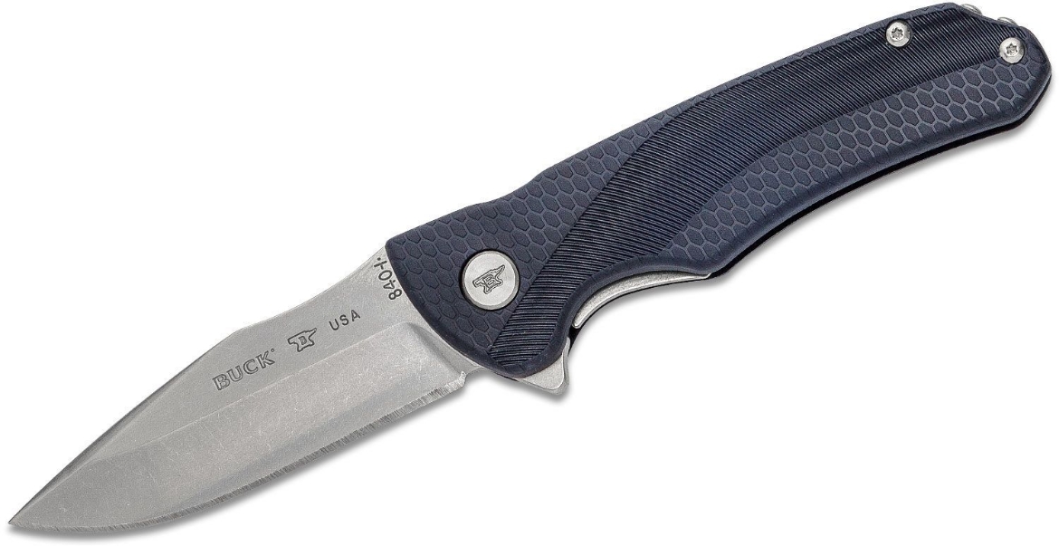 Picture of BUCK SPRINT FOLDING BLACK HANDLE BLADE 7.9CM  CAT#11896
