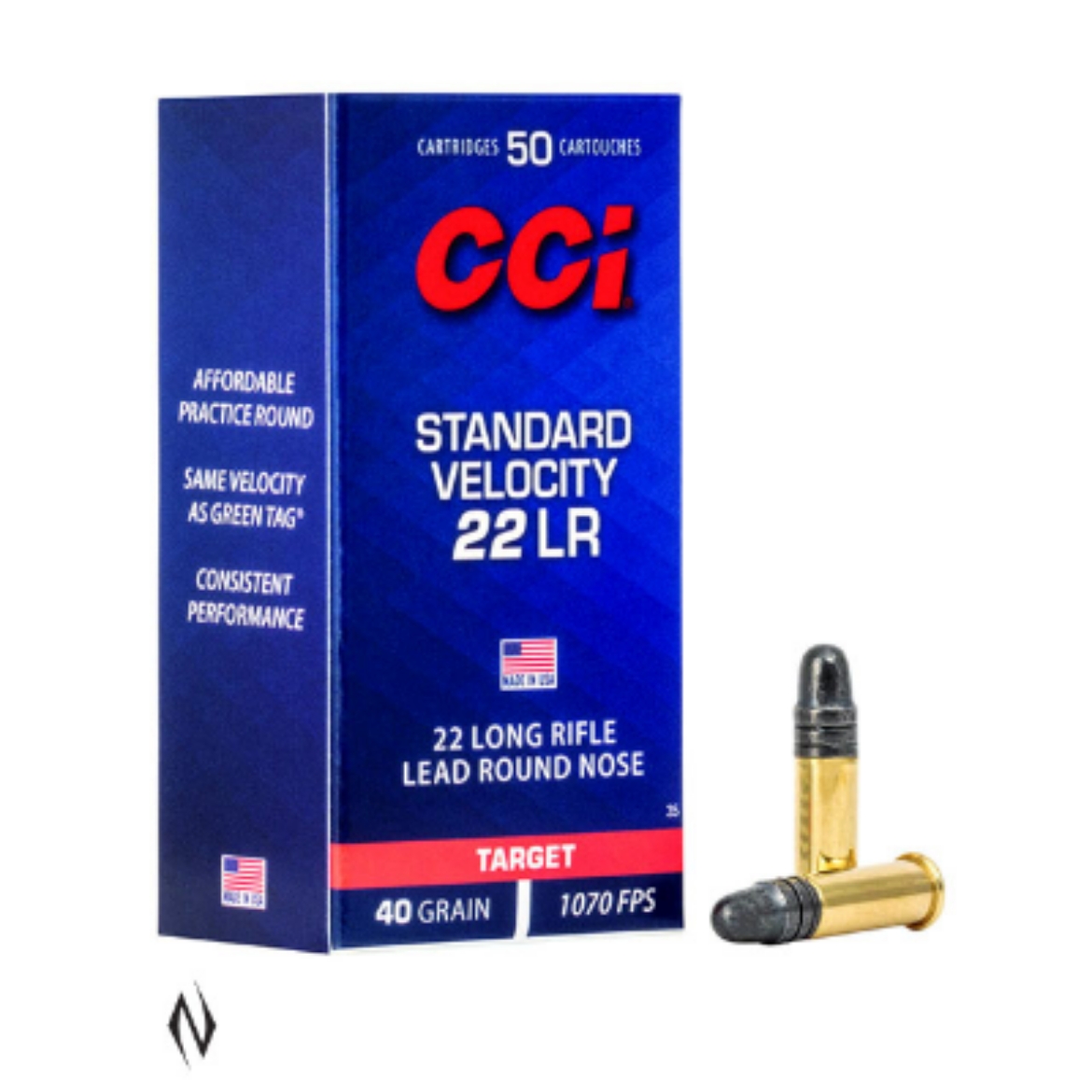 Picture of CCI 22LR STANDARD VELOCITY 40GR SOLID 1070FPS  CCI C35