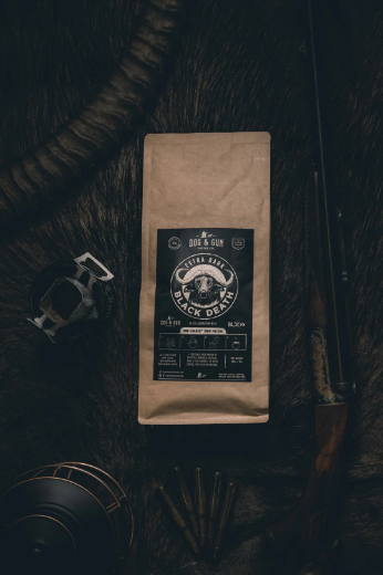 Picture of DOG & GUN BLACK DEATH - EXTRA DARK ROAST WHOLE BEANS 500G