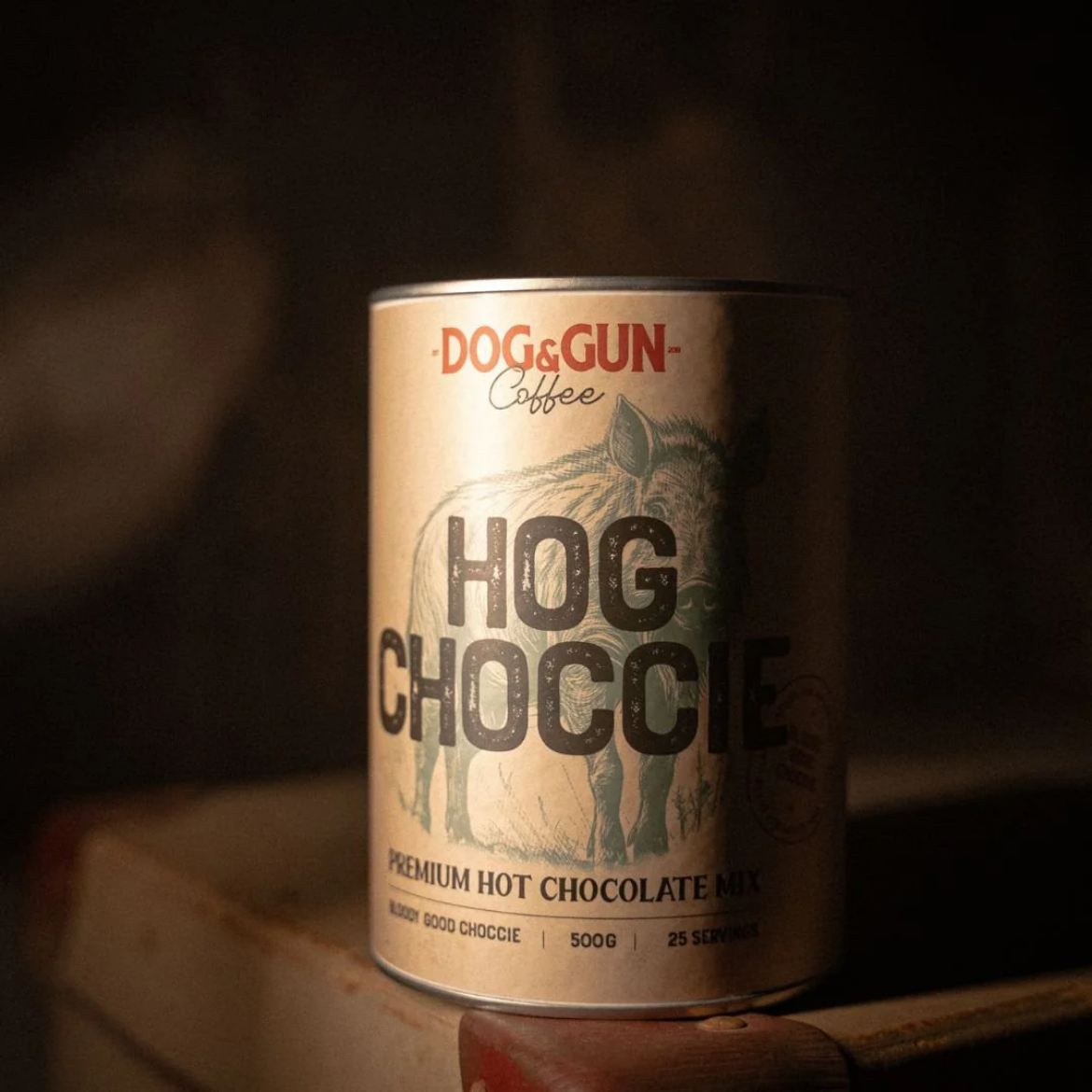 Picture of DOG & GUN HOG CHOCCIE 500G PREMIUM HOT CHOCOLATE MIX
