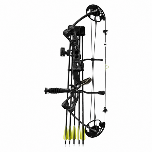 Picture of VULTURE DELUXE 55LB COMPOUND BOW RH PACKAGE, INCLUDES RELEASE AID, BAG + ARROWS, BLACK #5323