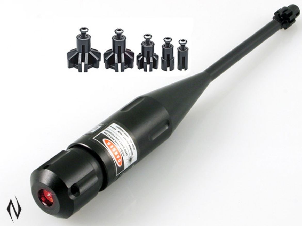 Picture of SIMMONS LASER BORE SIGHTER WITH ARBORS  22 - 50 CAL,   740100C