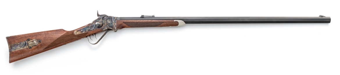 Picture of NEW CHIAPPA 1874, 45/70, SHARPS DOWN UNDER COLOUR CASE  34" OCT BRL DBL TRIGGER   #920.028