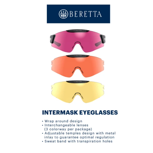 Picture of SHOOTING GLASSES BERETTA MASK (ORANGE, MAGENTA, YELLOW)   #OC081D00490MY9UNI