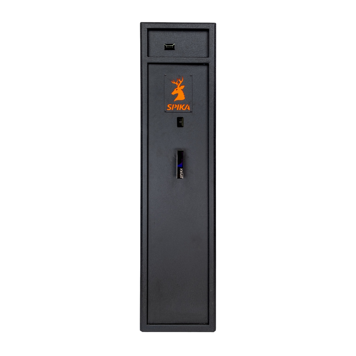 Picture of GUN SAFE UP TO 8 GUNS, KEYED, 58KG W360xD360xH1500mm, EXTERNAL TOP LOCKER, SPIKA S2N