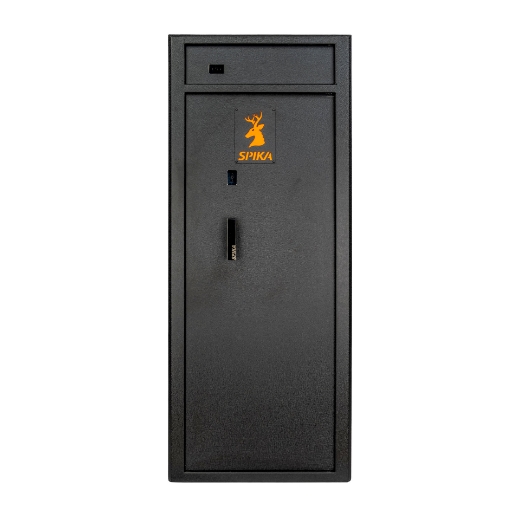 Picture of GUN SAFE UP TO 15 GUNS, KEYED, 87KG- D450xW600x H1500mm, EXTERNAL TOP LOCKER, SPIKA  #S4