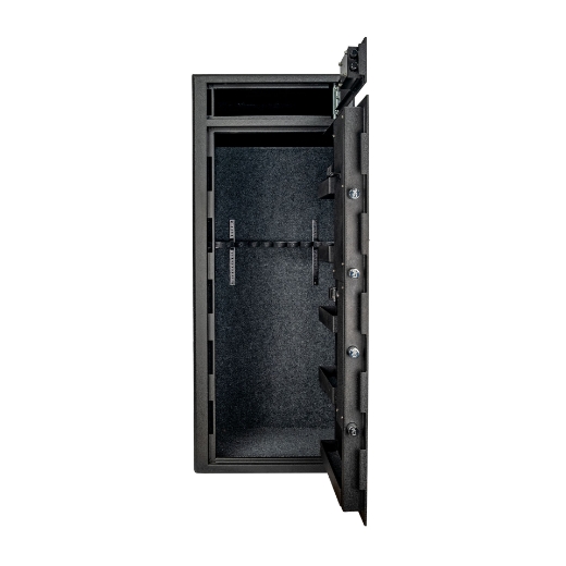 Picture of GUN SAFE UP TO 15 GUNS, KEYED, 87KG- D450xW600x H1500mm, EXTERNAL TOP LOCKER, SPIKA  #S4