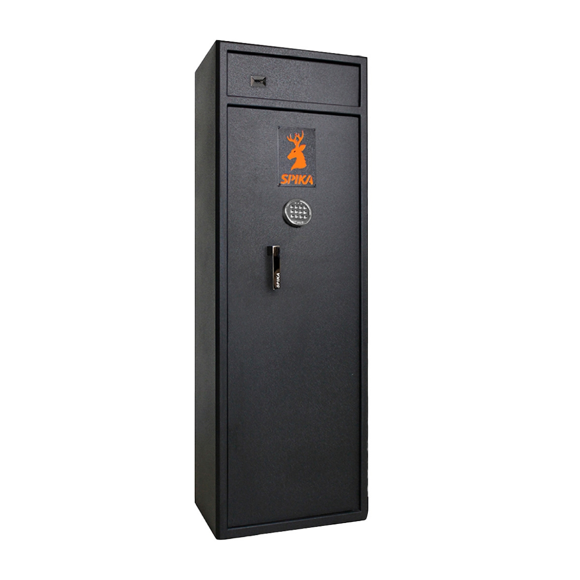 Picture of GUN SAFE UP TO 12 GUN, ELECTRONIC KEY PAD, EXTERNAL TOP LOCKER, 72KG- 520Wx360Dx1500H,   SPIKA S3ED