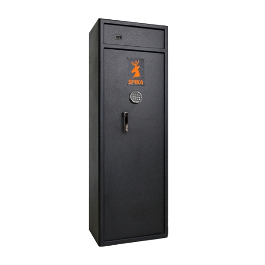 Picture of GUN SAFE UP TO 12 GUN, ELECTRONIC KEY PAD, EXTERNAL TOP LOCKER, 72KG- 520Wx360Dx1500H,   SPIKA S3ED