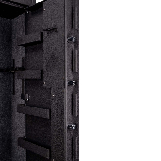 Picture of GUN SAFE UP TO 12 GUNS, KEYED, 72KG  W520xD360xH1500mm, EXTERNAL TOP LOCKER,  SPIKA #S3
