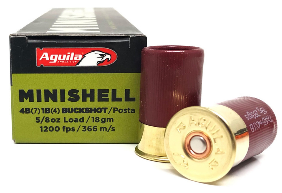 Picture of AGUILA 12GA MINI SHELL 18G BUCKSHOT #1CHB1288
