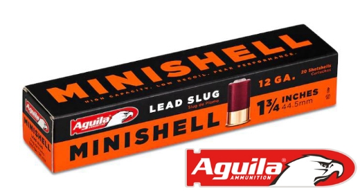 Picture of AGUILA 12GA MINI SHLL 25G SLUG SHOT #IC128974