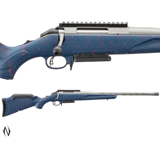 Picture of NEW RUGER AMERICAN GEN II 250TH ANNIVERSARY 308WIN, BBL 20" + MUZZLE BRAKE 3 SHOT  #AMRII308250