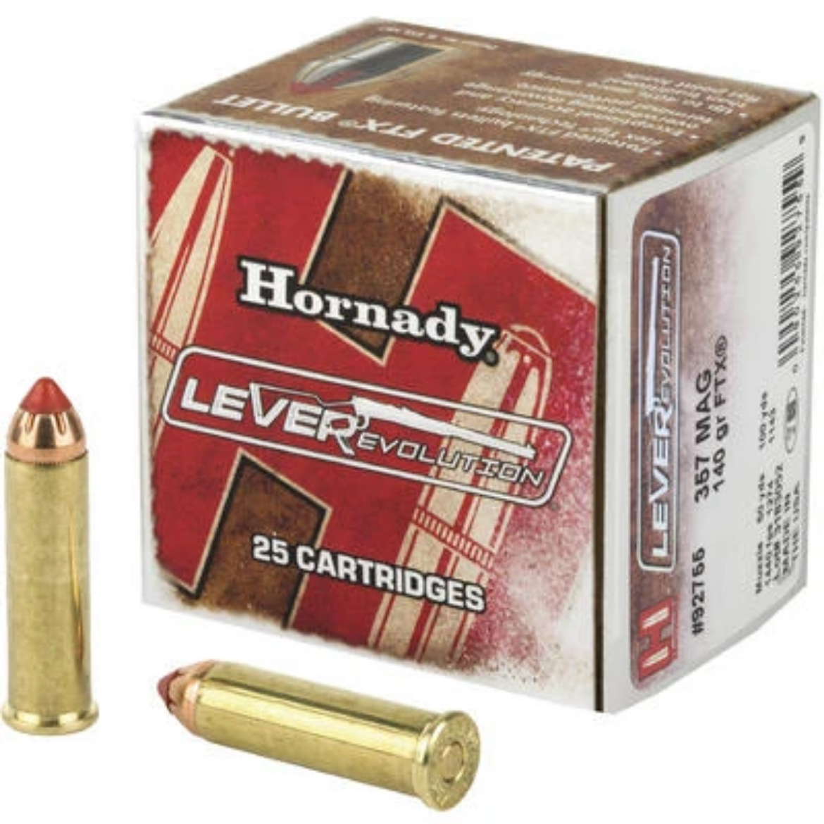 Picture of 357 MAGNUM 140gr FTX, LEVER REVOLUTION, HORNADY  92755