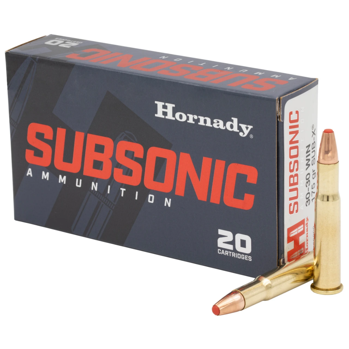 Picture of 30-30 WIN 175grn SUB-X, LEVER EV0LUTION HORNADY  H80809