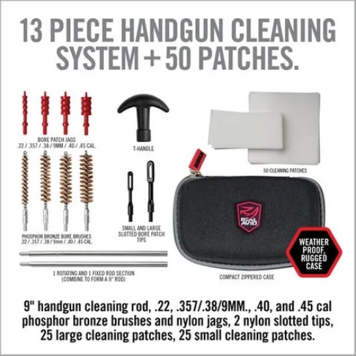 Picture of REAL AVID GUN BOSS - HANDGUN CLEANING KIT .22-.45 CAL   #AVGCK310-P