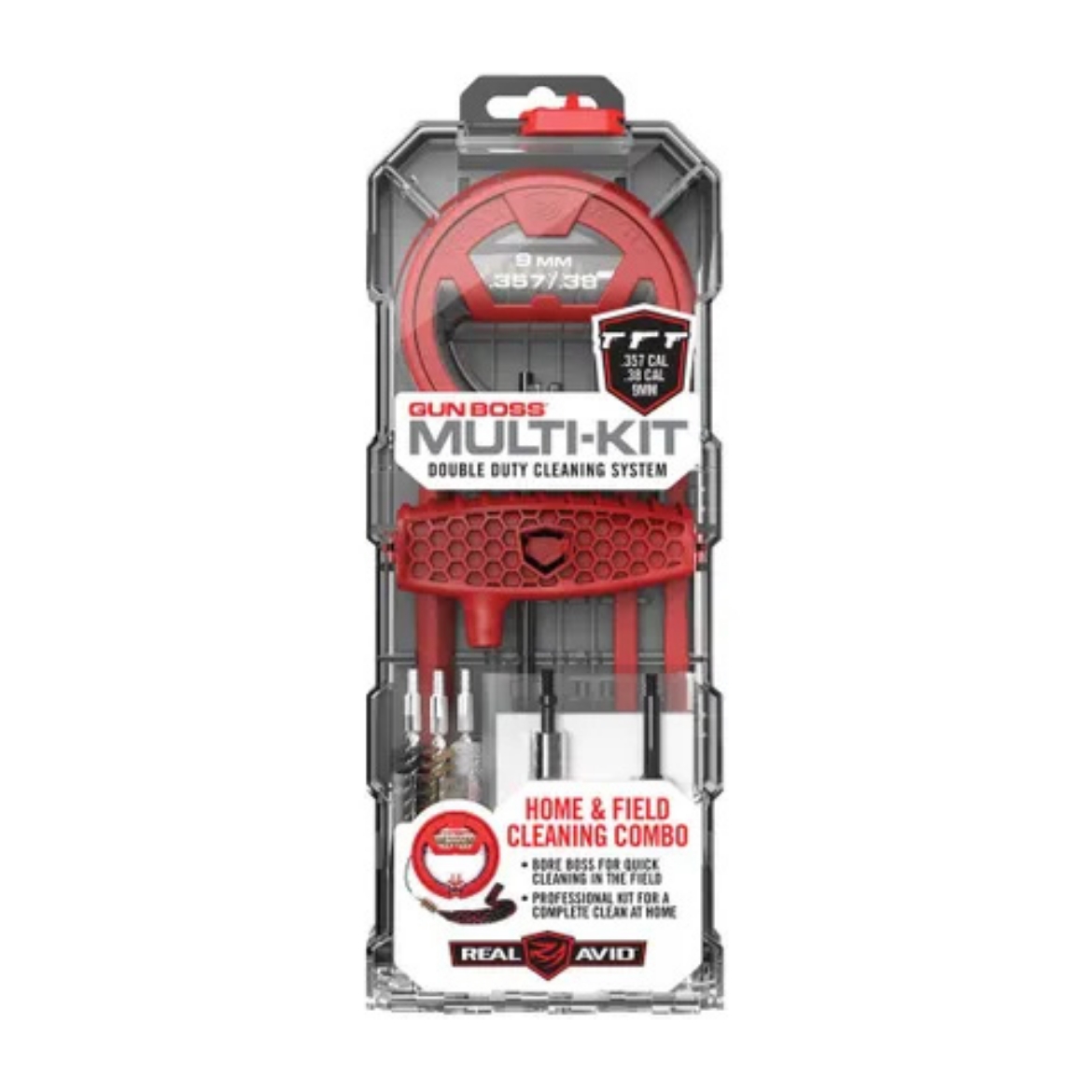 Picture of REAL AVID GUN BOSS - MULTI CLEANING KIT .308 CAL (.30C/.308C/7.62MM)  #AVGBMK308
