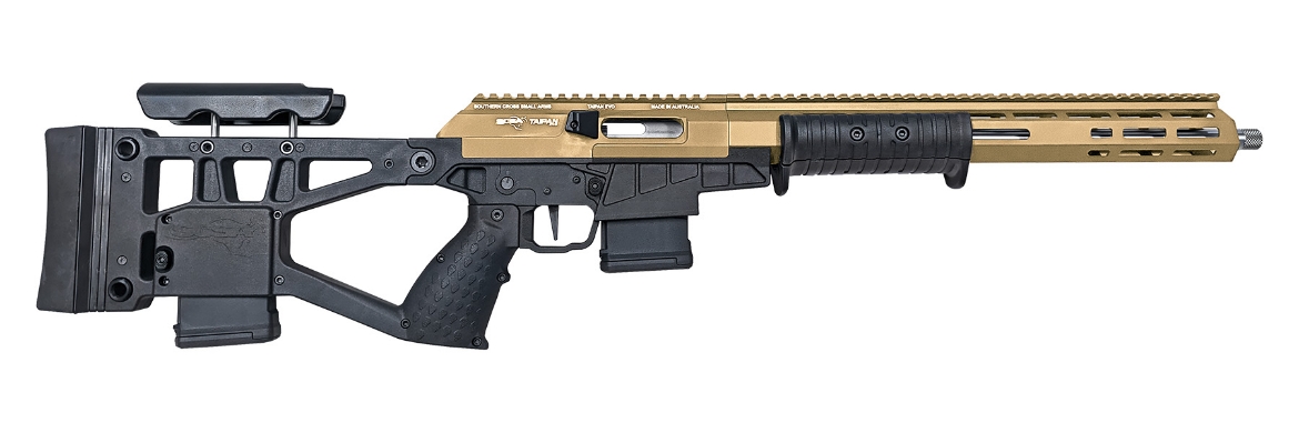 Picture of NEW SCSA TAIPAN EVO 223 REM PUMP ACTION BURNT BRONZE 16.5" 10 round     #SCTPE223-BBZ